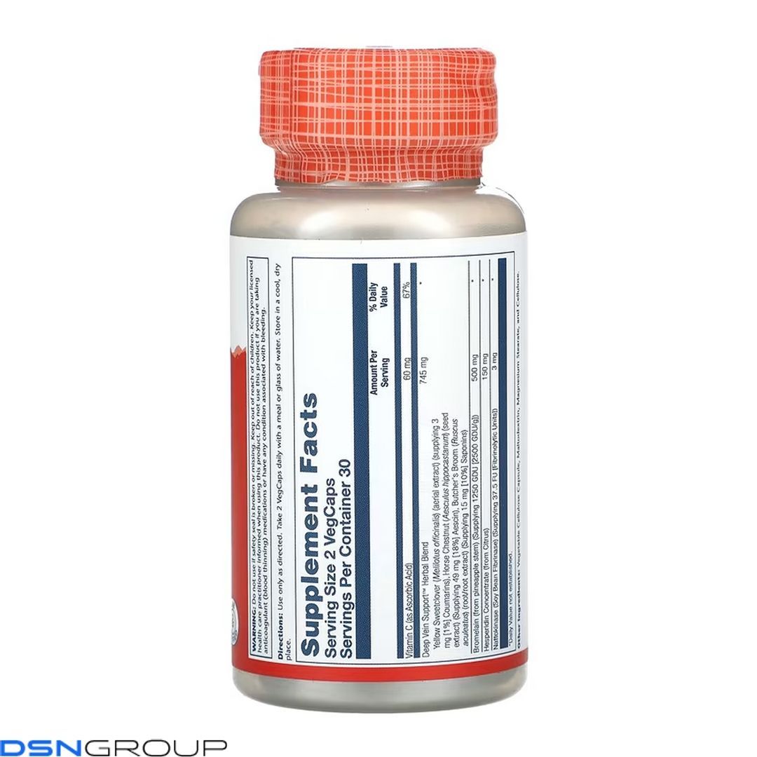 Deep Vein Support - 60 vcaps
