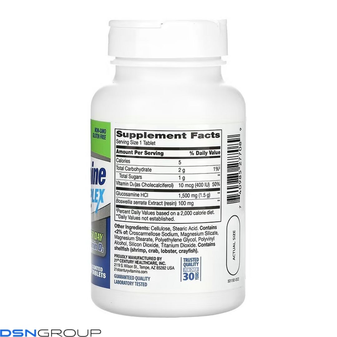 Glucosamine Daily Complex + D - 60 tabs