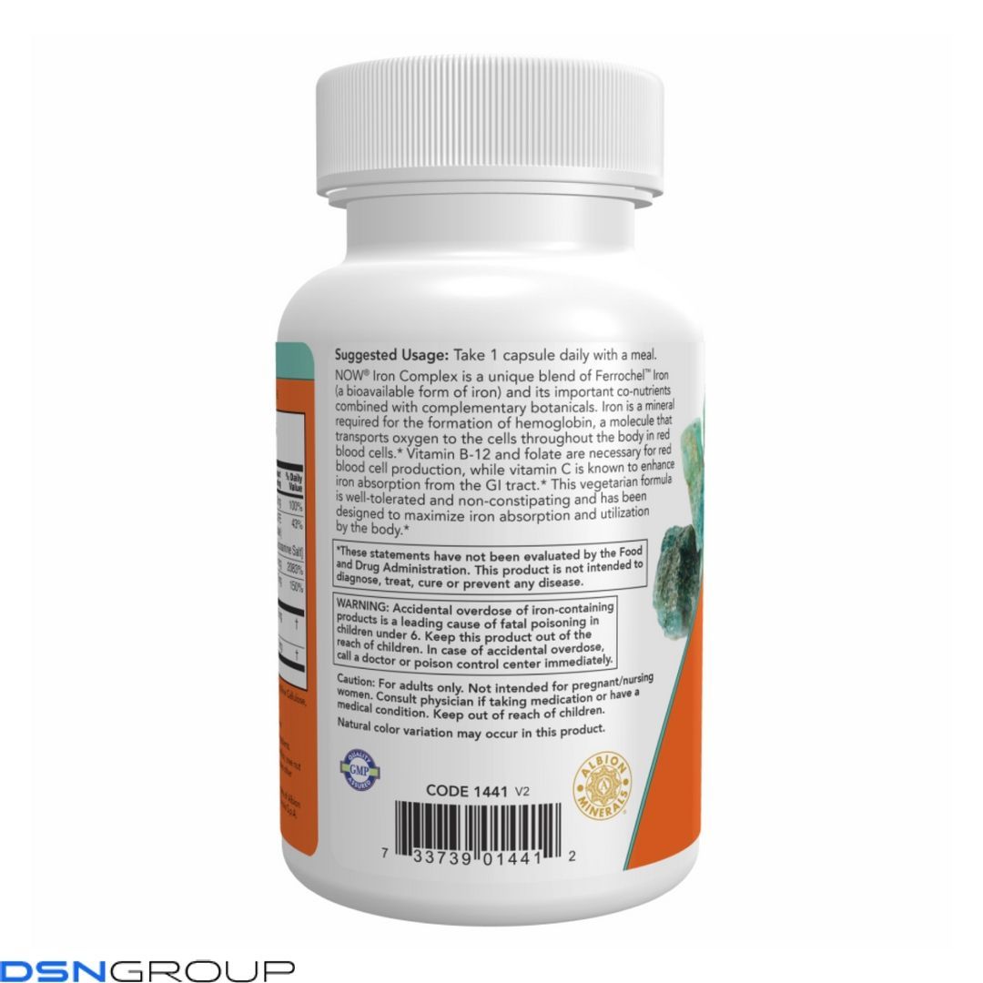 Iron Complex - 100 vcaps