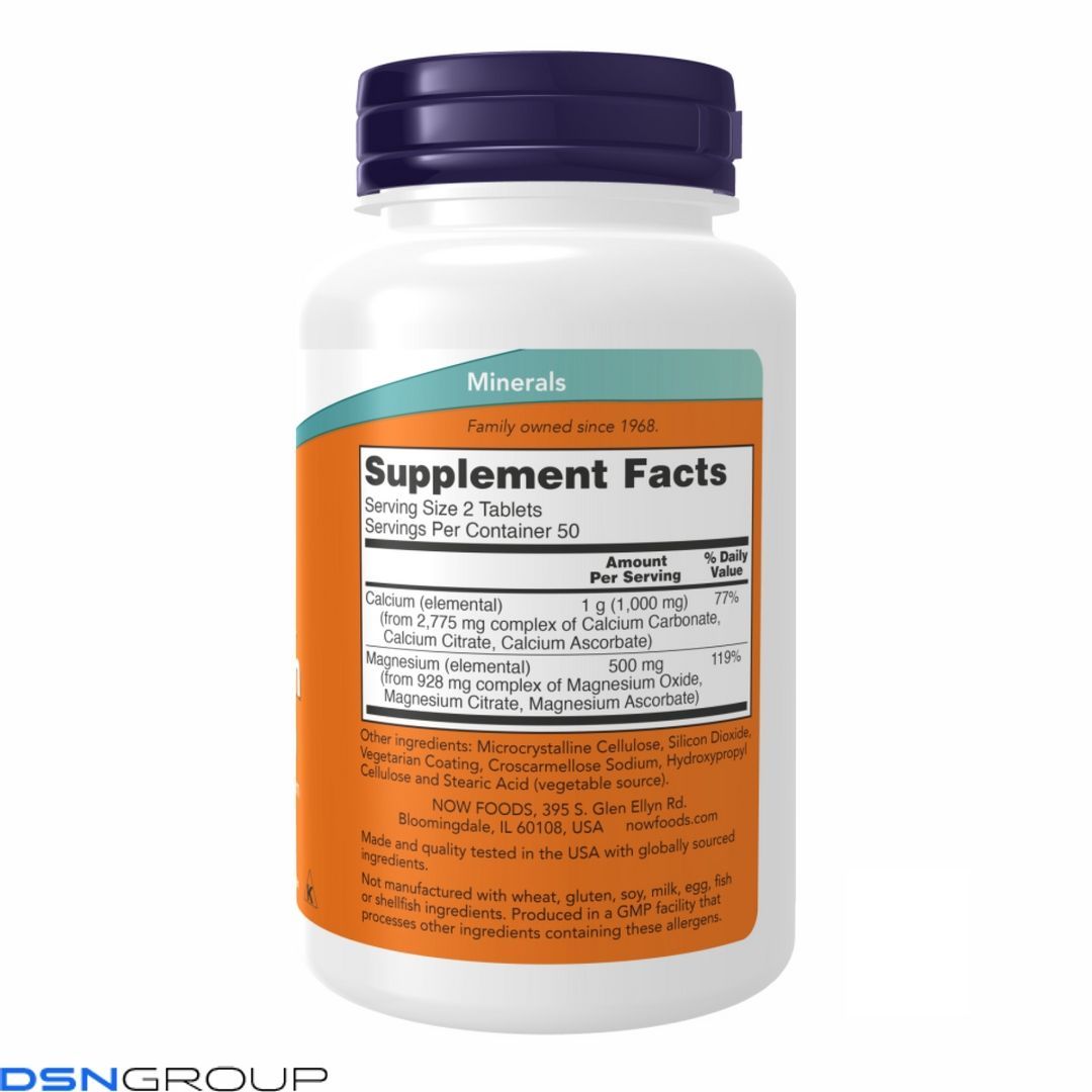 Cal- Mag 500/250mg - 100 tabs