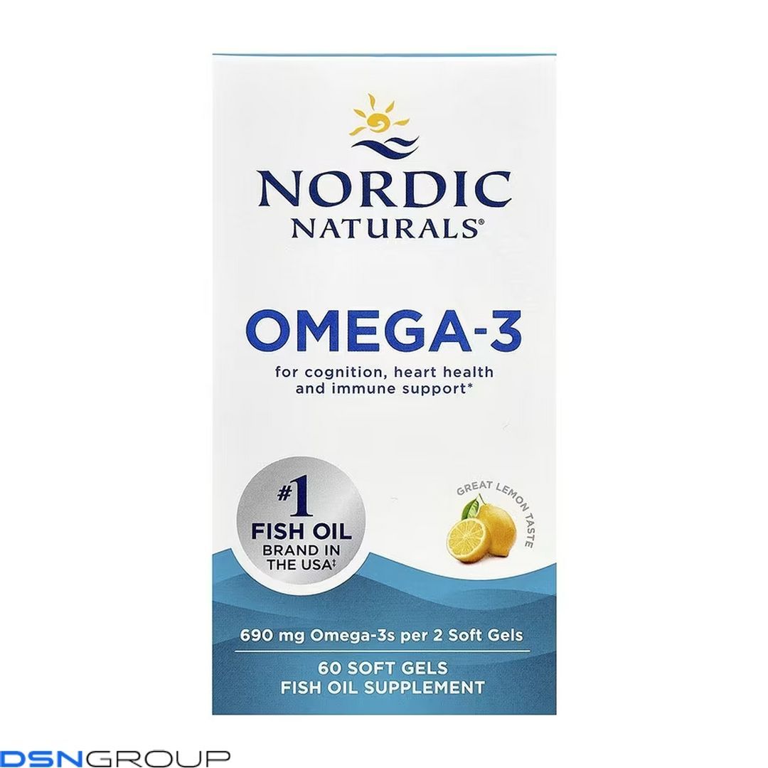 Omega-3 - 60 softgels 2023-10-5943 фото Omega-3 - 60 softgels