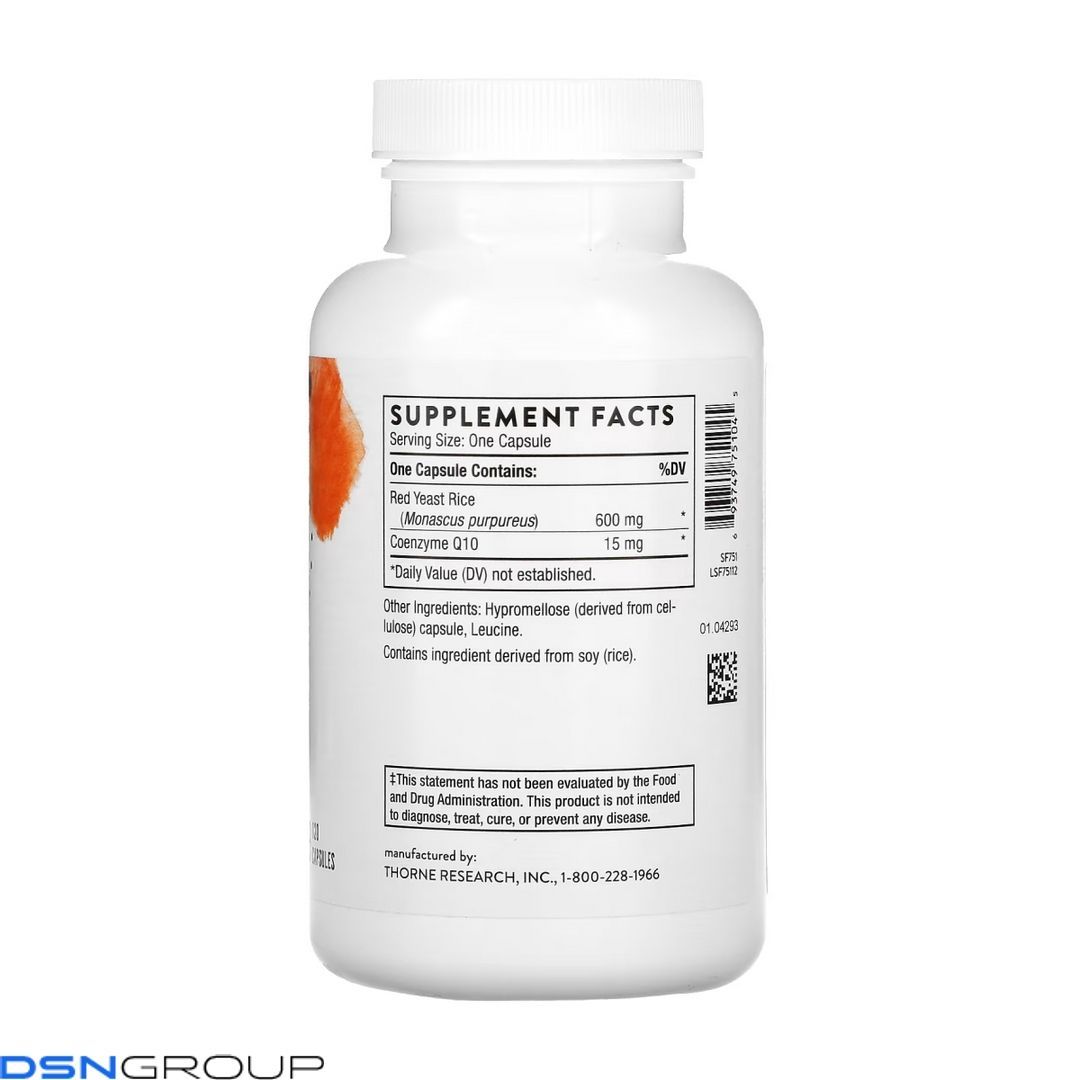 Red Yeast Rice + CoQ10 - 120 caps