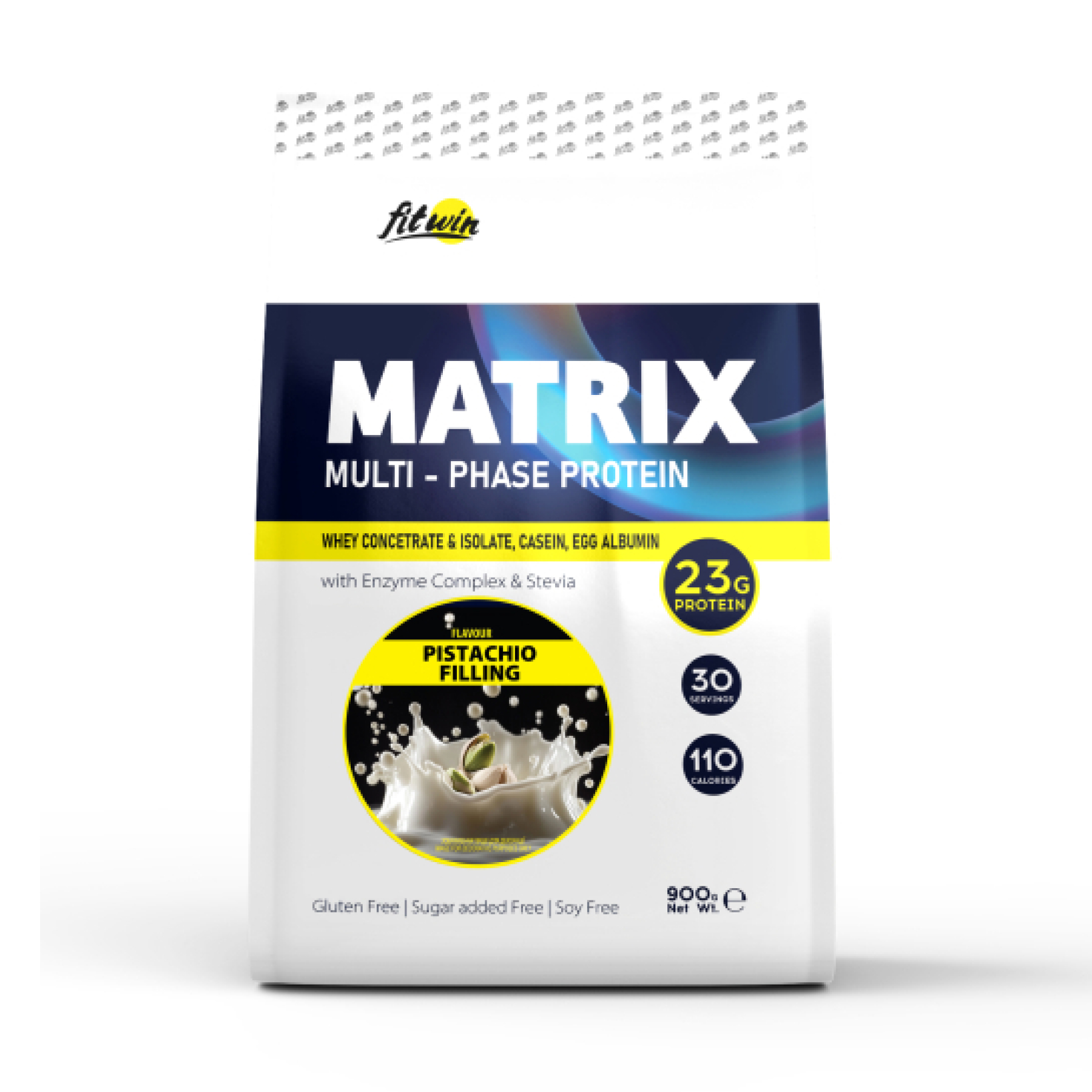 Протеїн FitWin Matrix зі смаком фісташки, 900 г