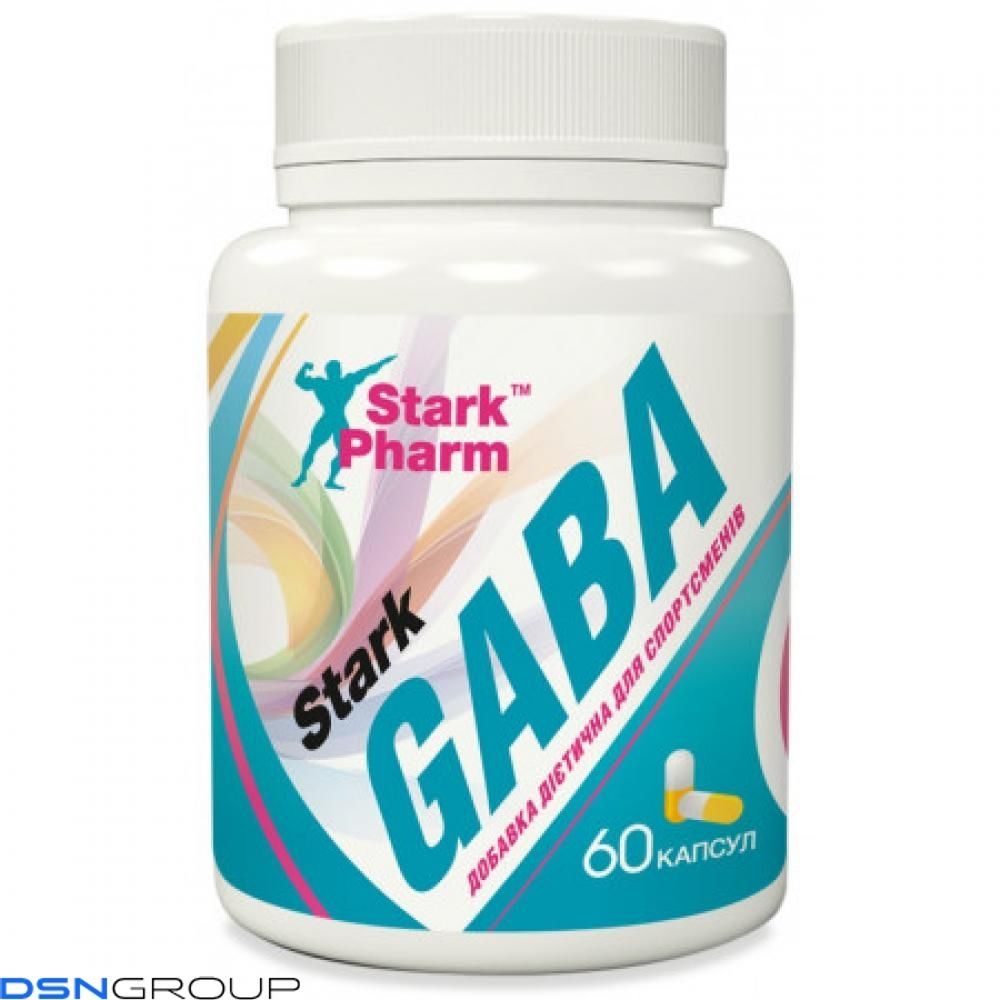 Stark GABA 500mg - 60caps 100-58-8725361-20 фото Stark GABA 500mg - 60caps