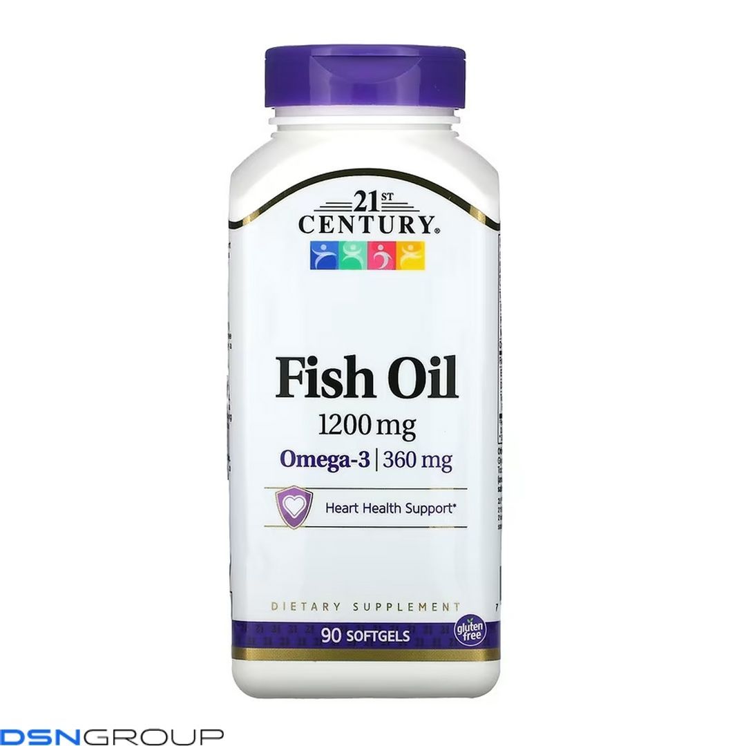 Fish Oil 1200 mg - 90 softgels (Повреждена крышка) 2023-10-7520 фото Fish Oil 1200 mg - 90 softgels (Повреждена крышка)