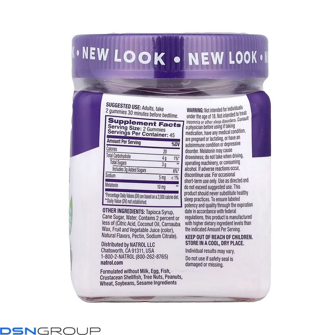 Melatonin 10mg - 90 gummies