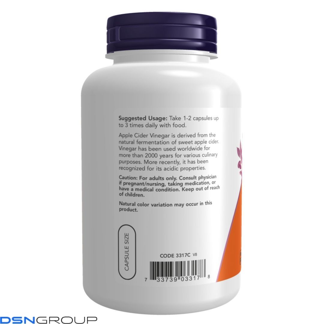 Apple Cider Vinegar 450 mg - 180 vcaps