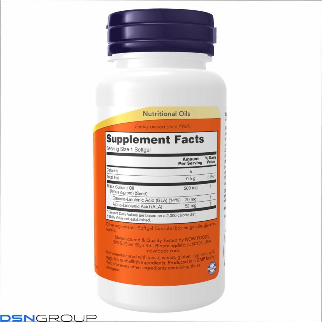 Black Currant Oil 500mg - 100 sgels 2022-10-2367 фото Black Currant Oil 500mg - 100 sgels