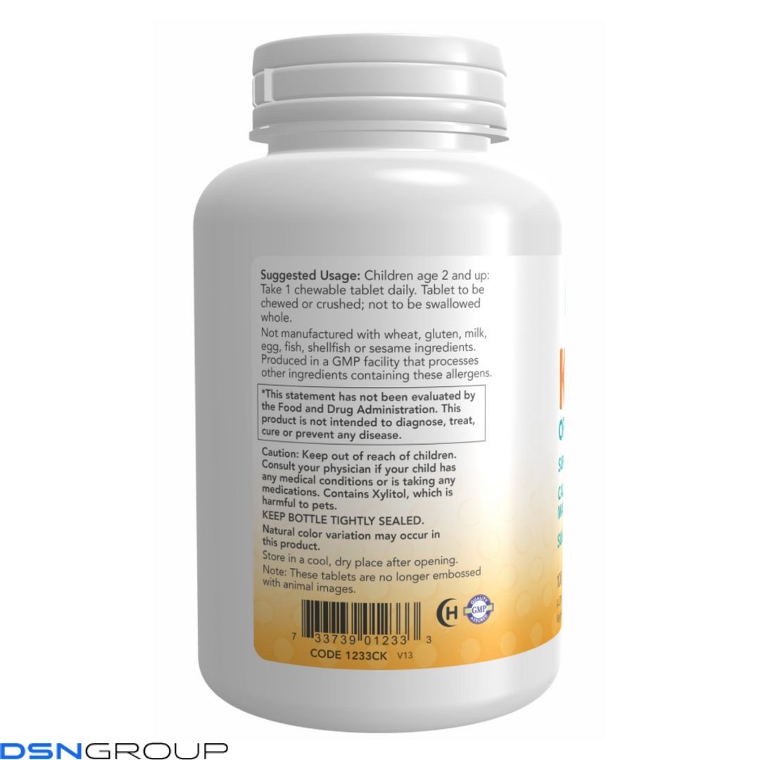 Kid-Cal Chewable Calcium - 100 loz
