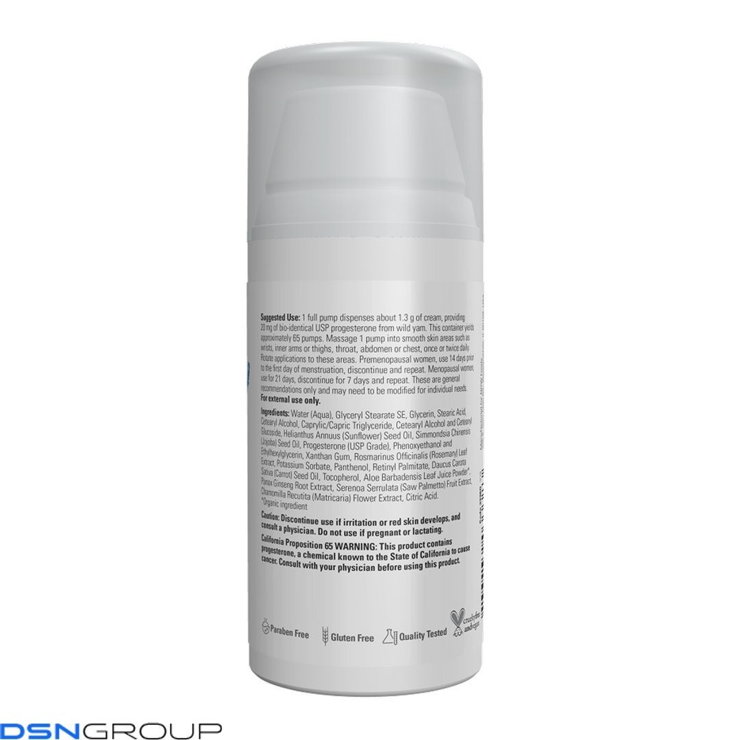 Progesterone from Wild Yam Balancing Skin Cream - 85g