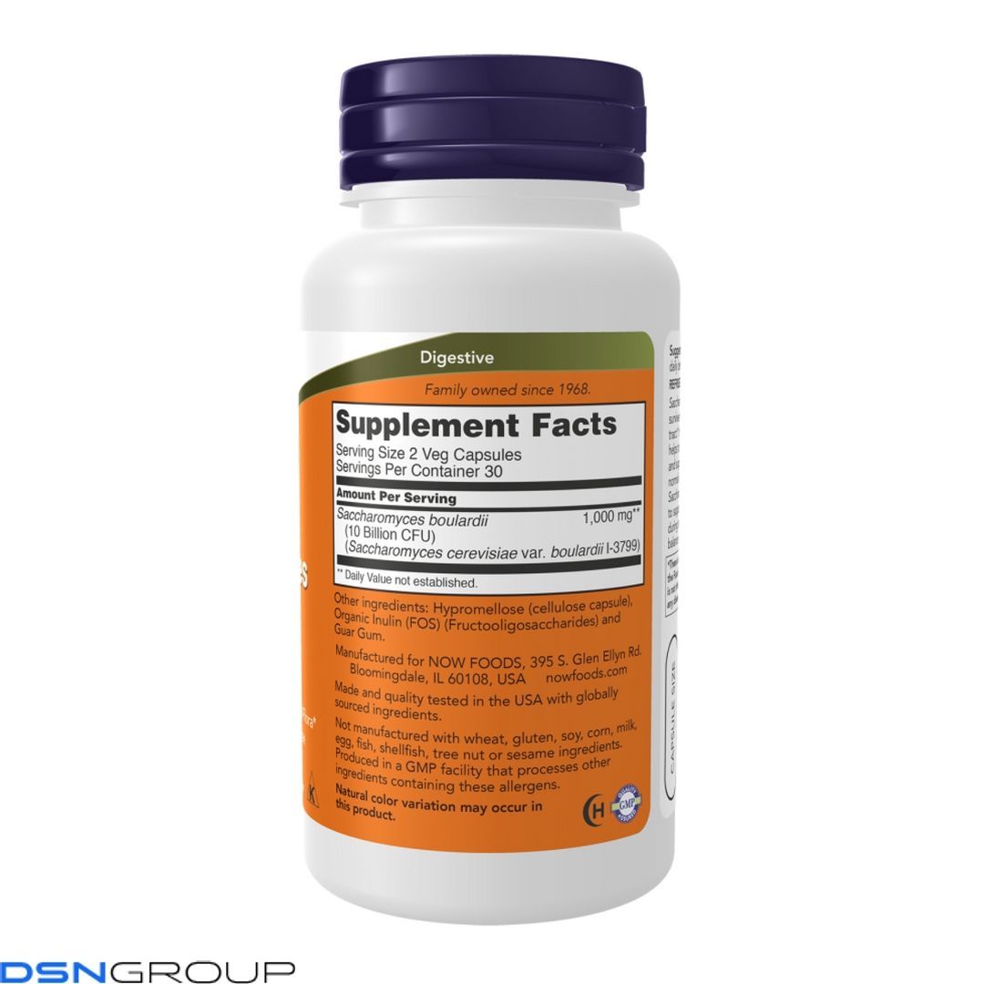 Saccharomyces Boulardii - 120 vcaps