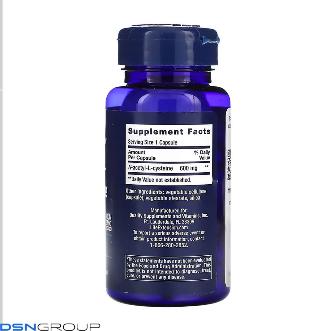 N-Acetyl-L-Cysteine (NAC) 600mg - 60 caps (До 10.26) 2024-11-0066 фото N-Acetyl-L-Cysteine (NAC) 600mg - 60 caps (До 10.26)