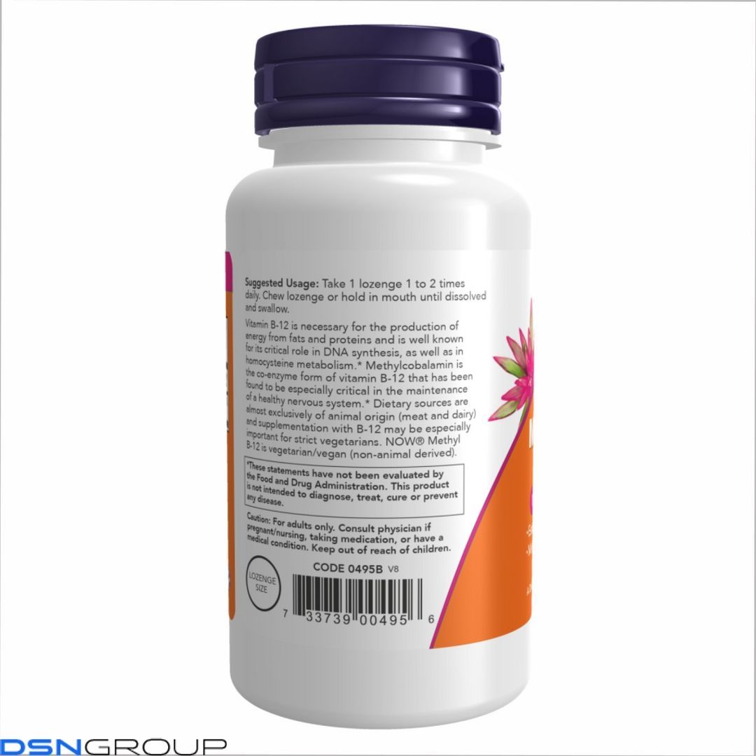 (12.02 Очікування) Methyl B-12 1000mcg - 100 lozenges