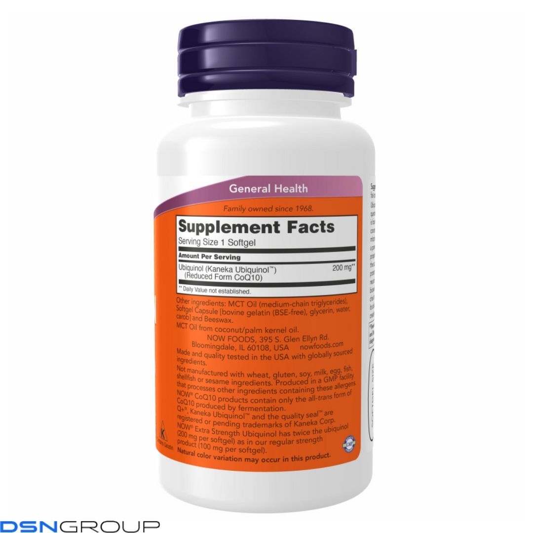(12.02 Очікування) Ubiquinol 200mg - 60 sgels