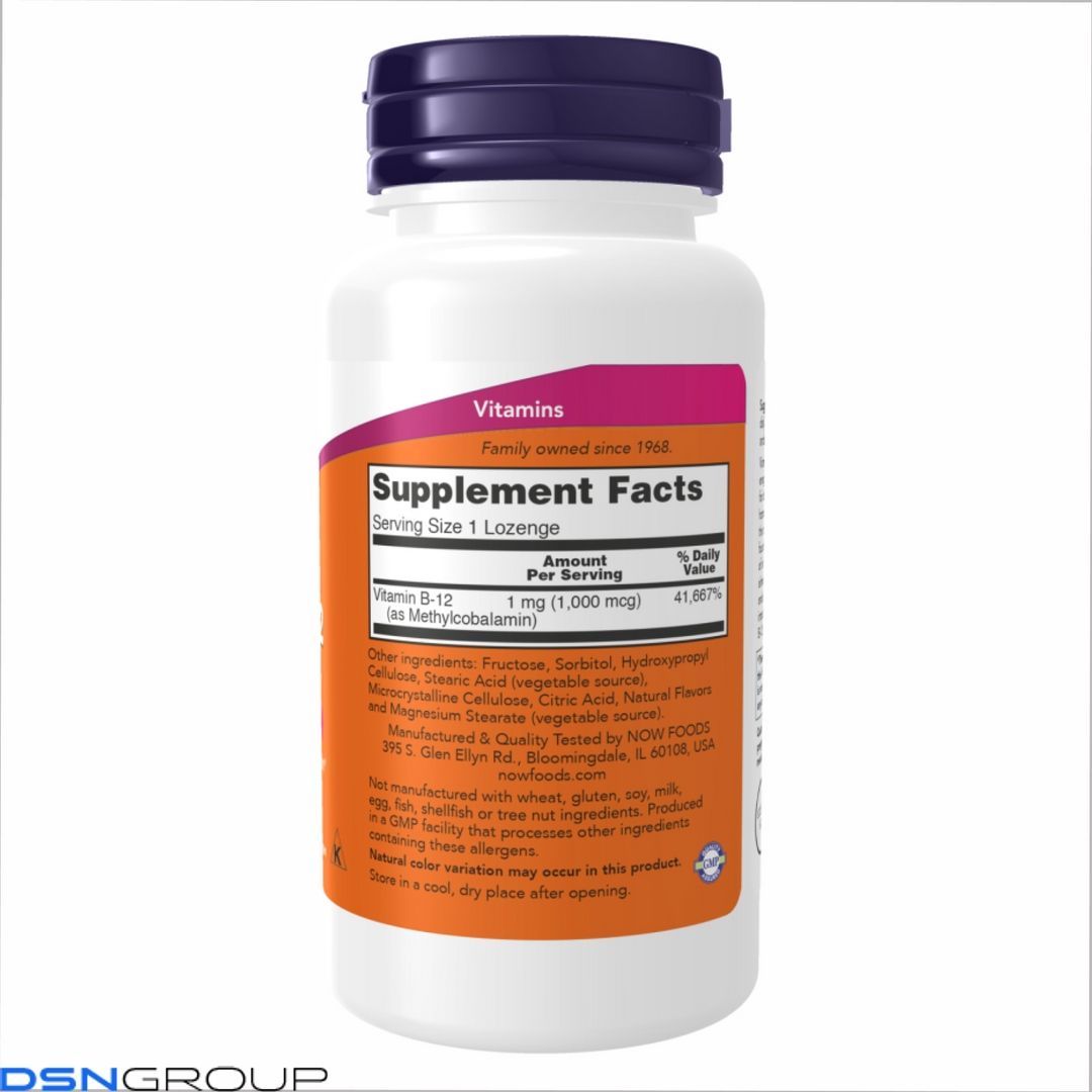 (12.02 Очікування) Methyl B-12 1000mcg - 100 lozenges