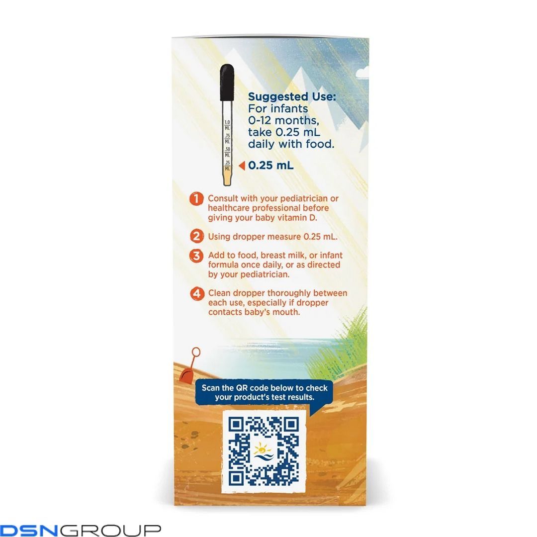 Baby's Vitamin D3 Liquid - 22.5 ml