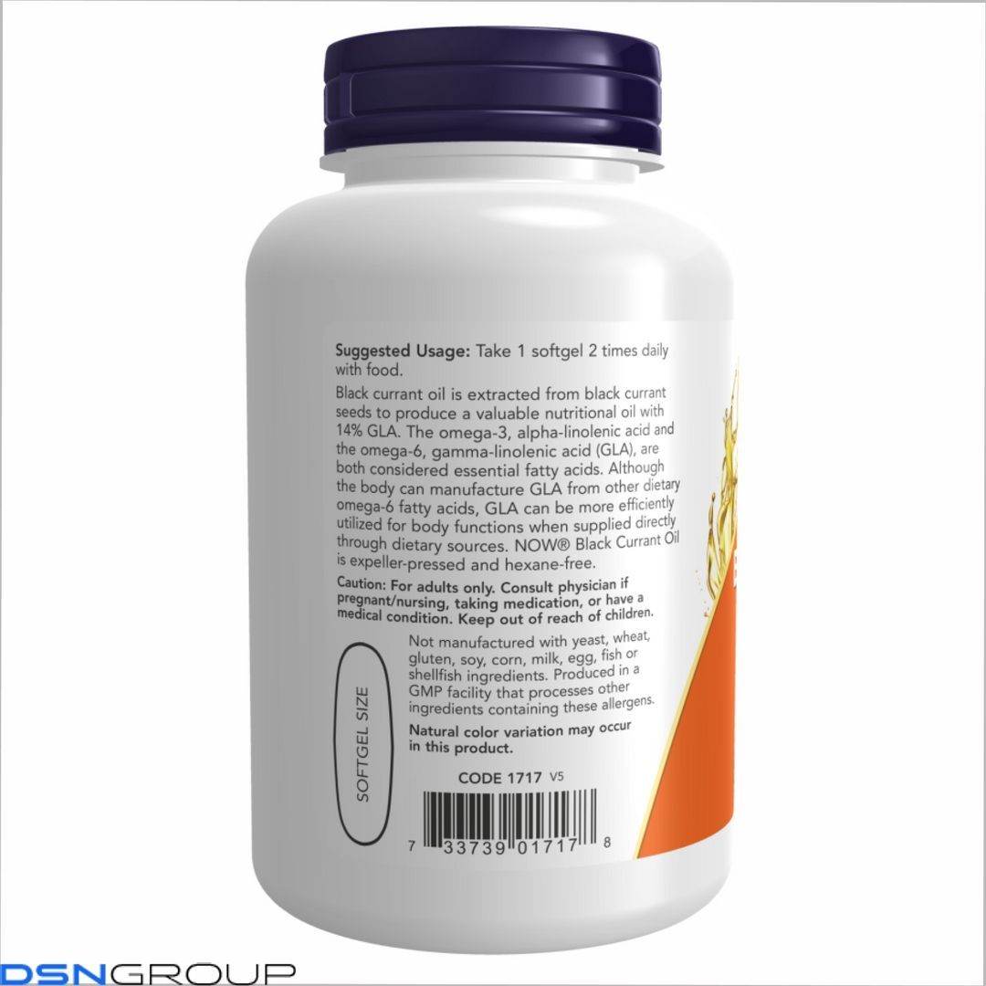 Black Currant Oil 1000mg - 100 sgels 2022-10-2368 фото Black Currant Oil 1000mg - 100 sgels