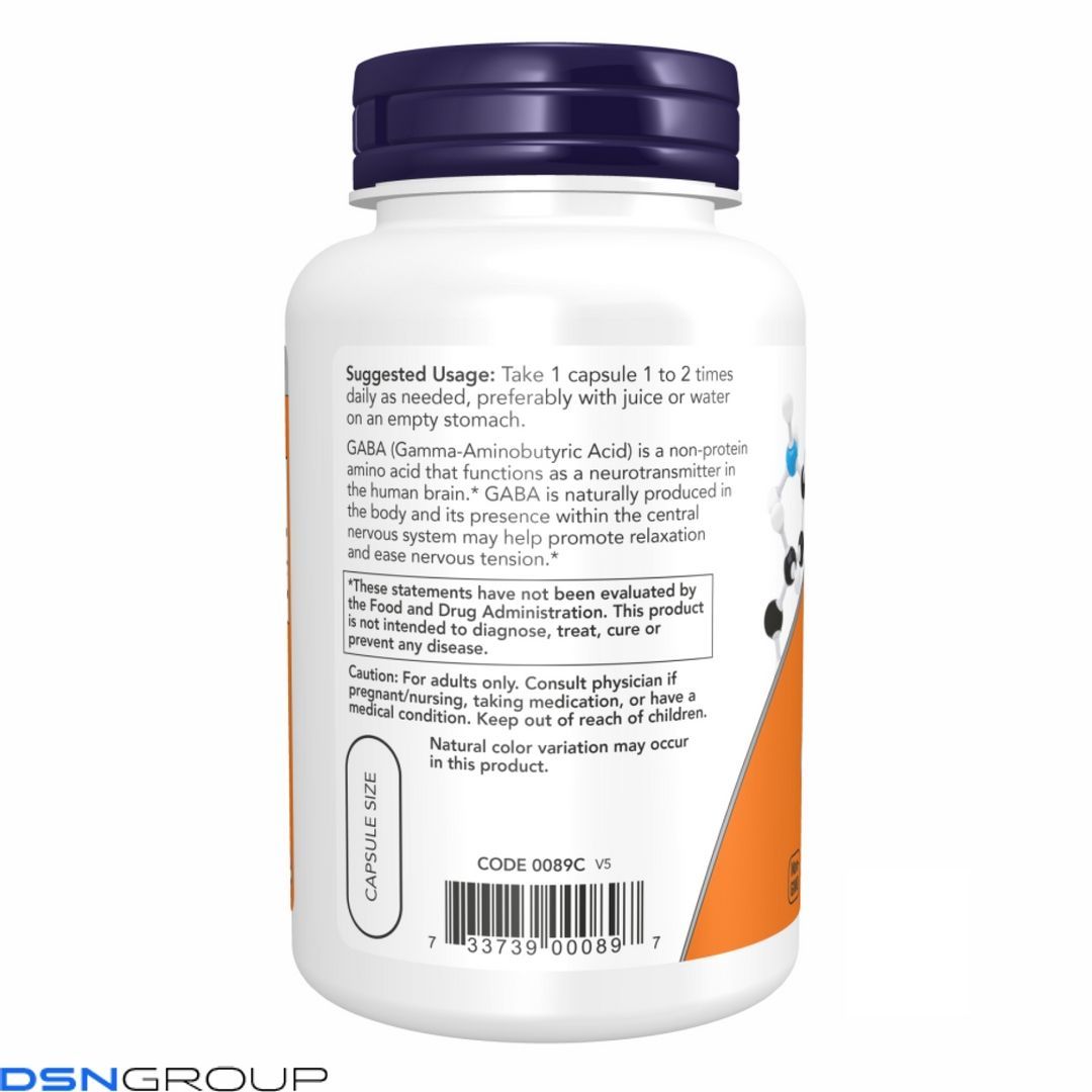 GABA 750 mg - 200 vcaps