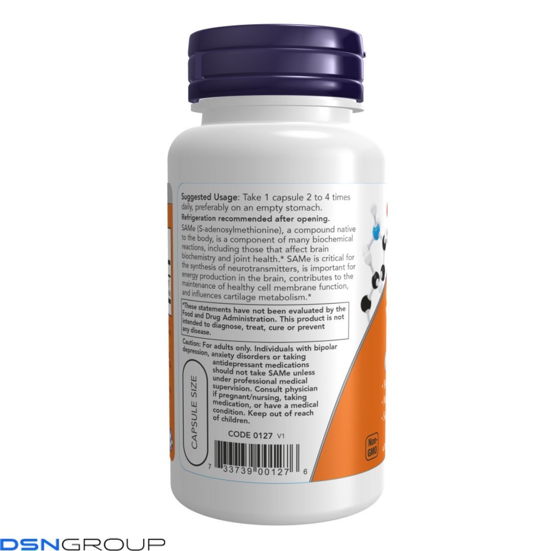 SAMe 200mg - 60 veg caps 2022-09-0470 фото SAMe 200mg - 60 veg caps