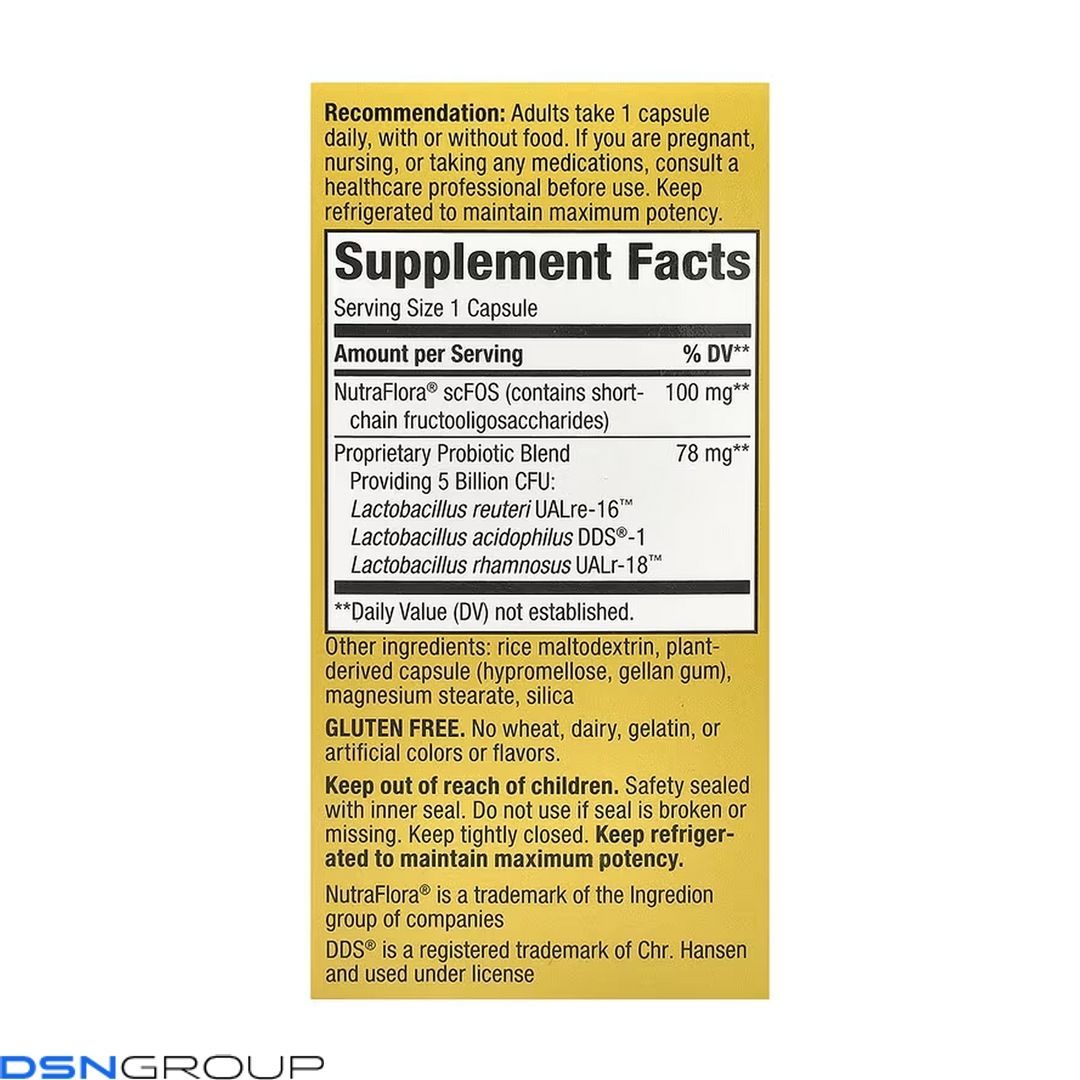 Primadophilus&reg; Reuteri Probiotic - 30 vcaps
