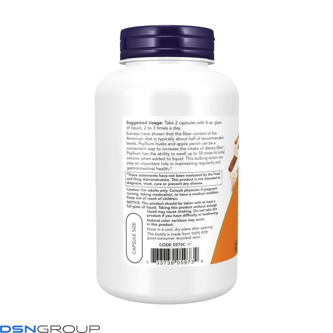 Psyllium Husk 700mg - 360 vcaps