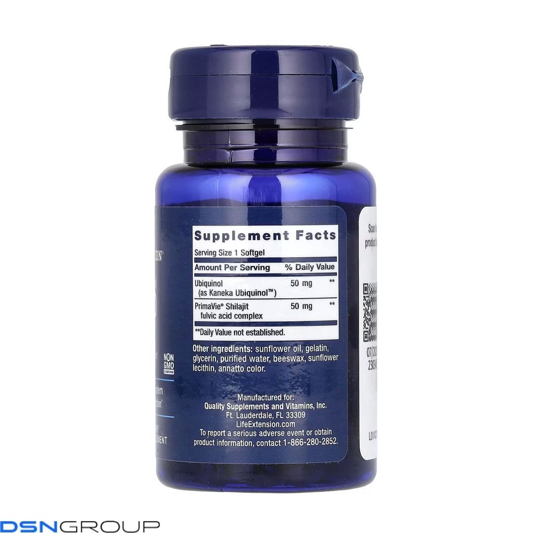 Super Ubiquinol CoQ10 with Enhanced Mitochondrial Support 50 mg - 30 softgels