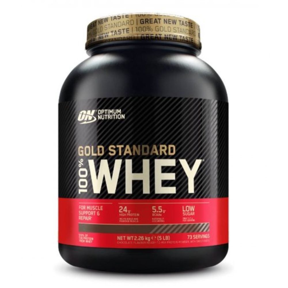Gold Standart 100% Whey - 2280g Vanila ice Cream (Повреждена банка)