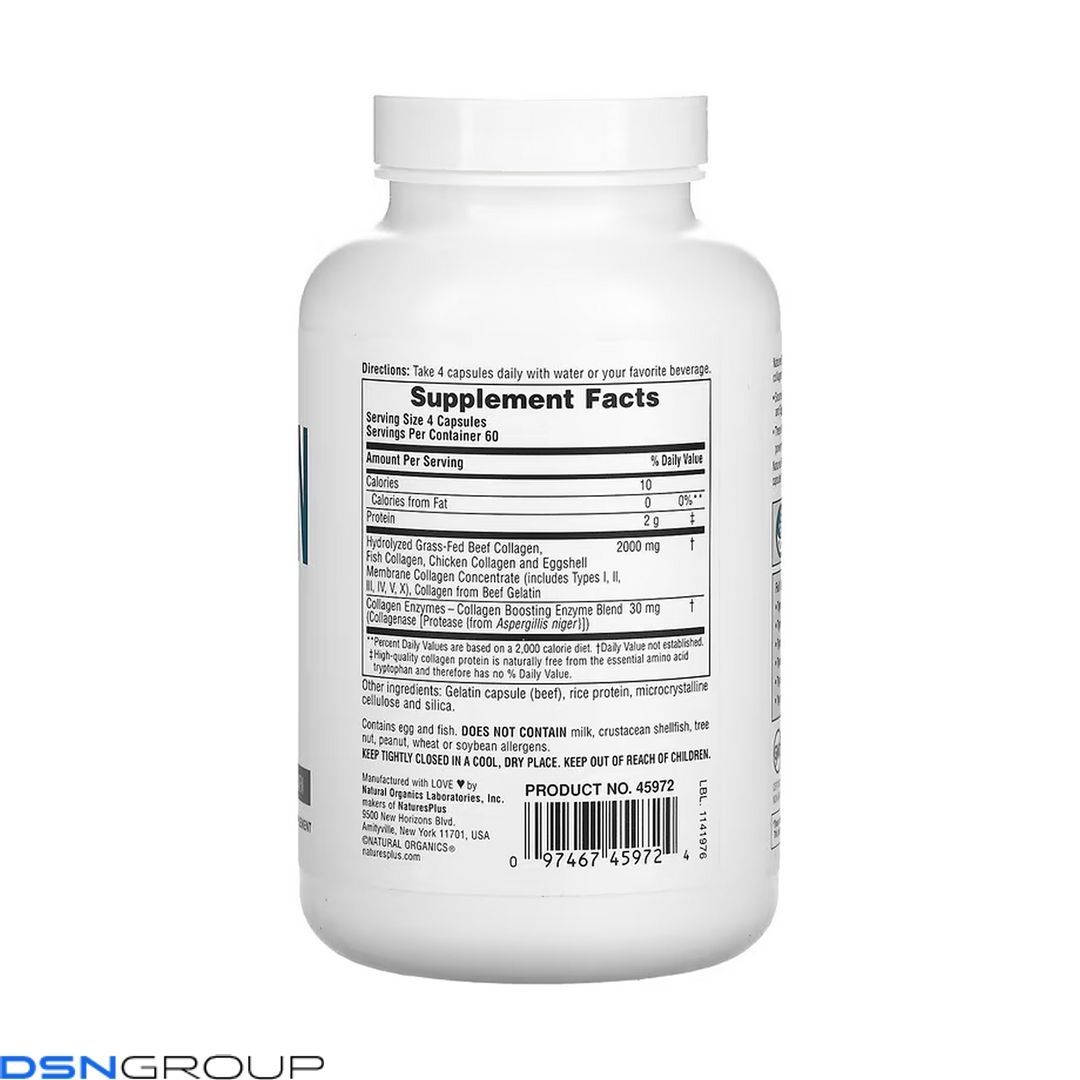 Collagen Peptides - 240 caps