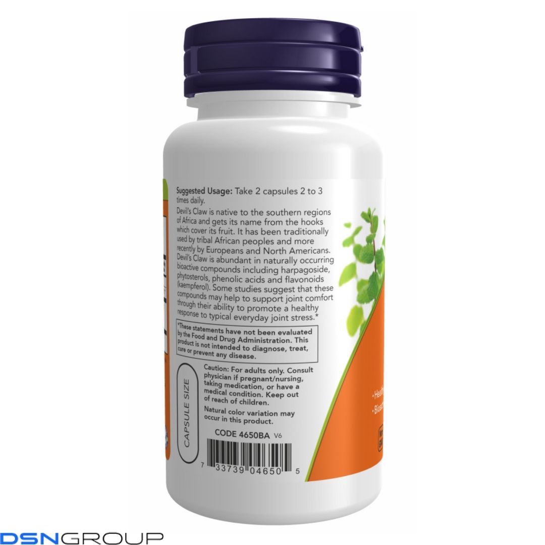 Devil's Claw Root - 100 vcaps