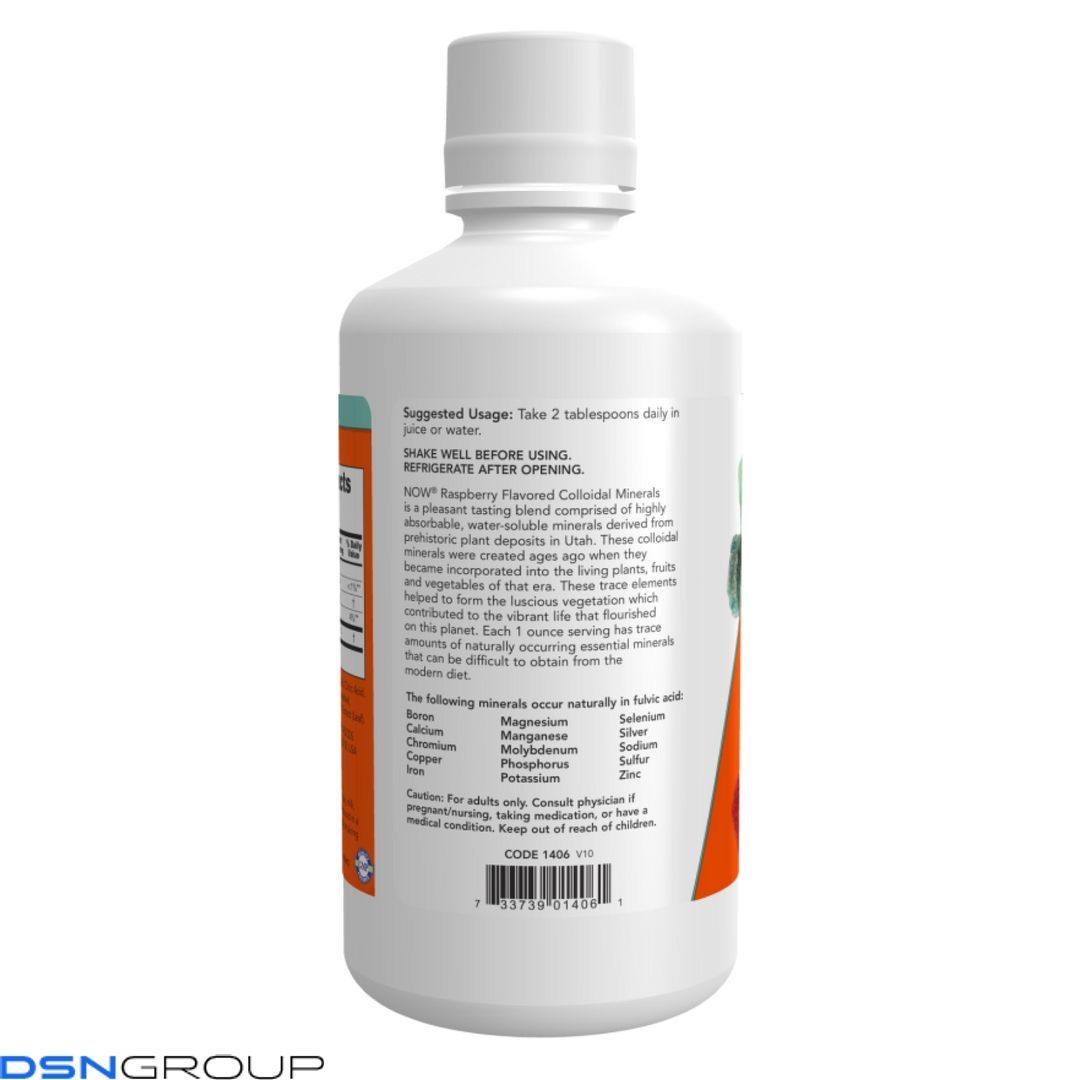 Colloidal Minerals Raspberry - 32oz