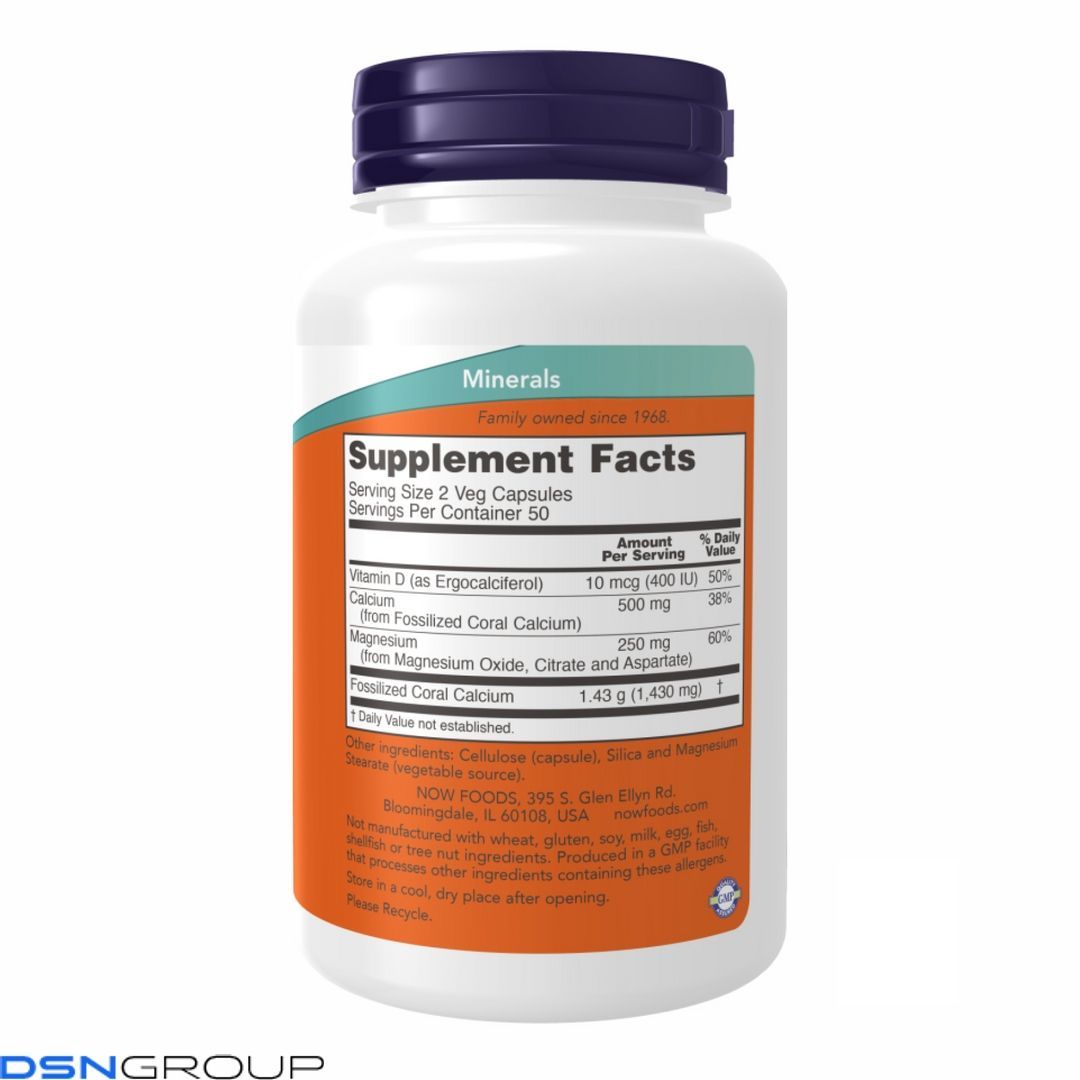 Coral Calcium Plus Mag, D - 100 vcaps 2022-10-0026 фото Coral Calcium Plus Mag, D - 100 vcaps