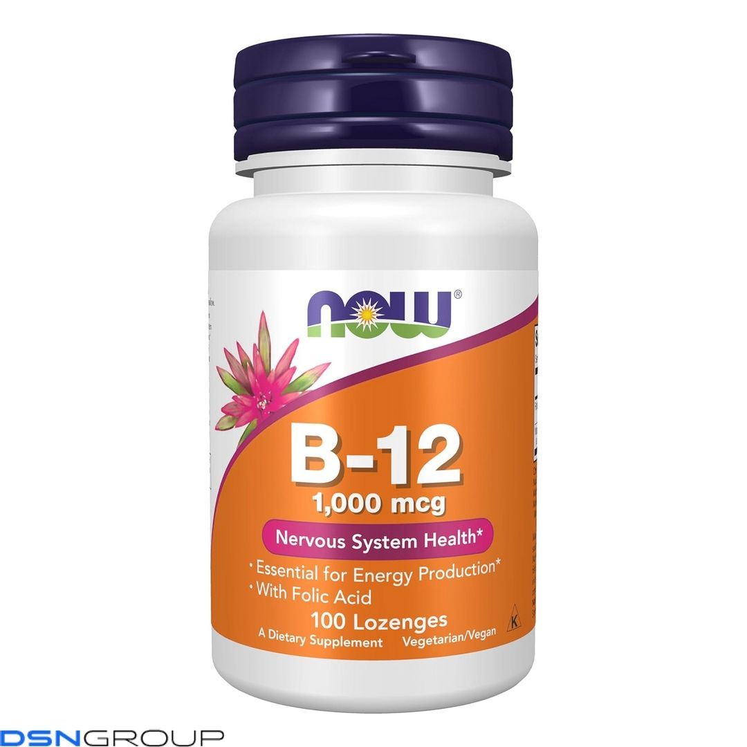B-12 1000mcg - 100 lozengels 100-17-9896251-20 фото B-12 1000mcg - 100 lozengels