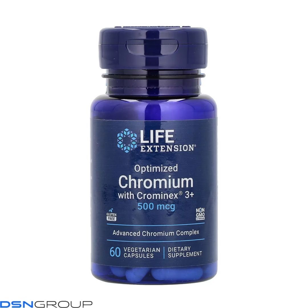 Optimized Chromium with Crominex® 3+ 500 mcg - 60 vcaps 2023-10-3216 фото Optimized Chromium with Crominex® 3+ 500 mcg - 60 vcaps