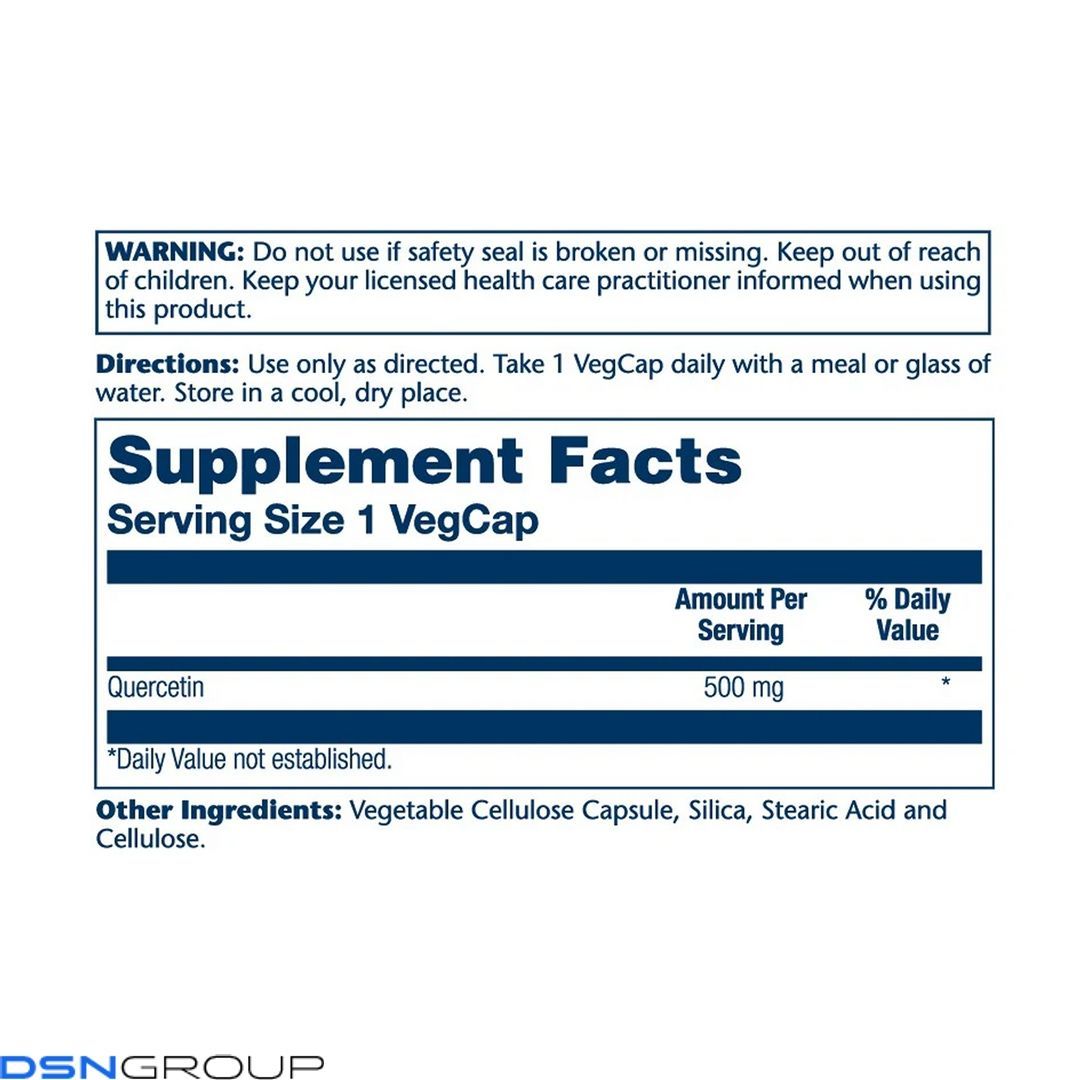 Quercetin 500mg - 90 vcaps
