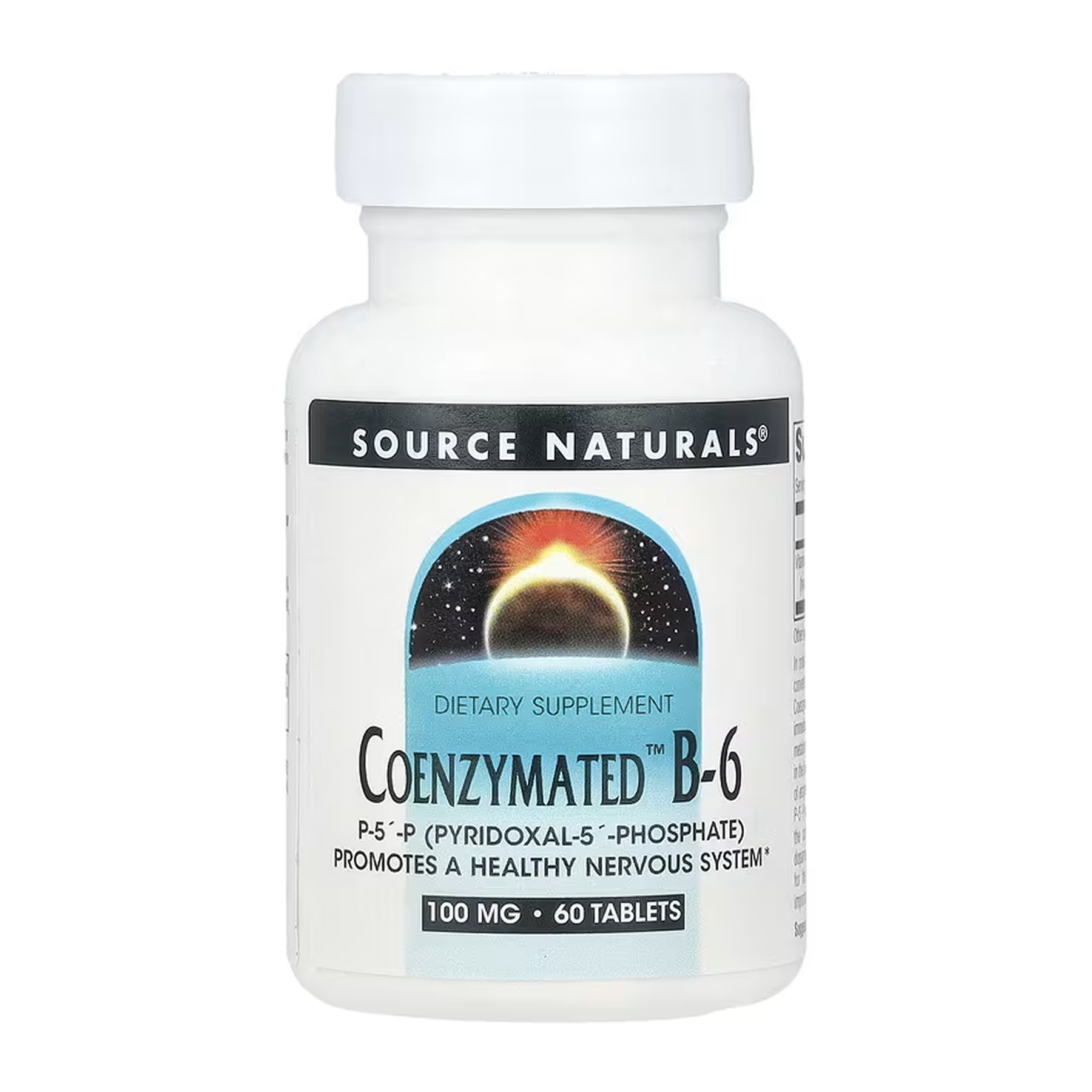 Вітамін B6 Source Naturals Coenzymated 100 мг, 60 таблеток