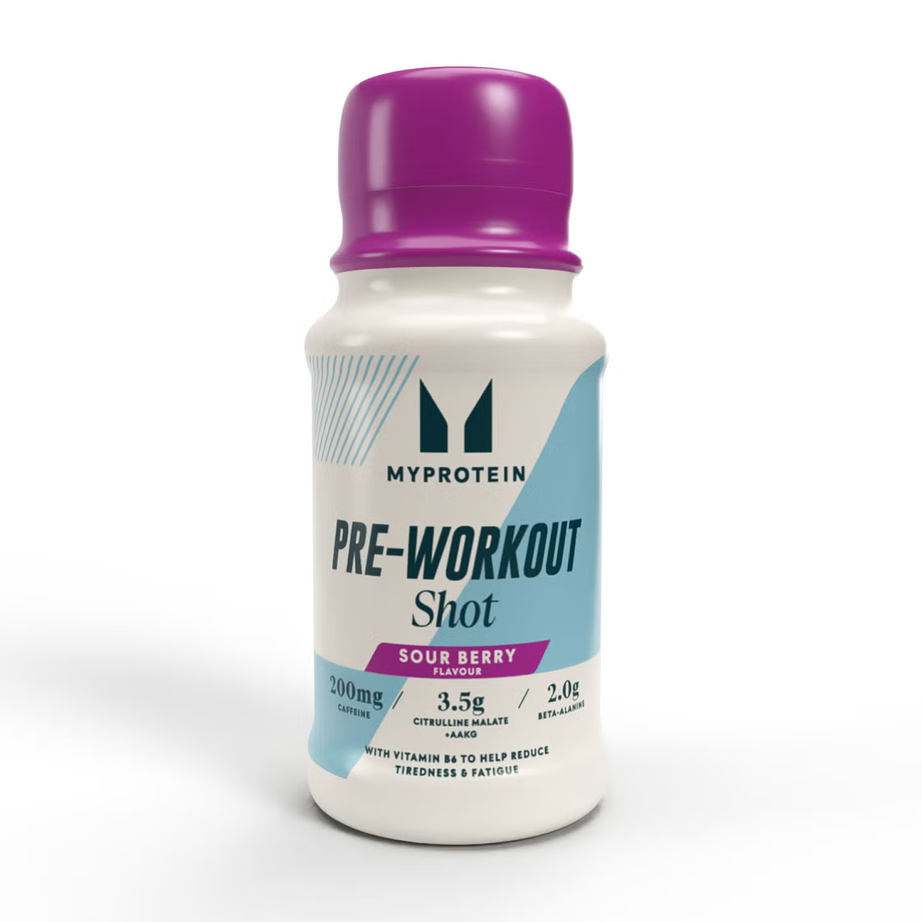 Передтренувальний шот Myvitamins Pre-Workout Shot, 60 мл, кислі ягоди