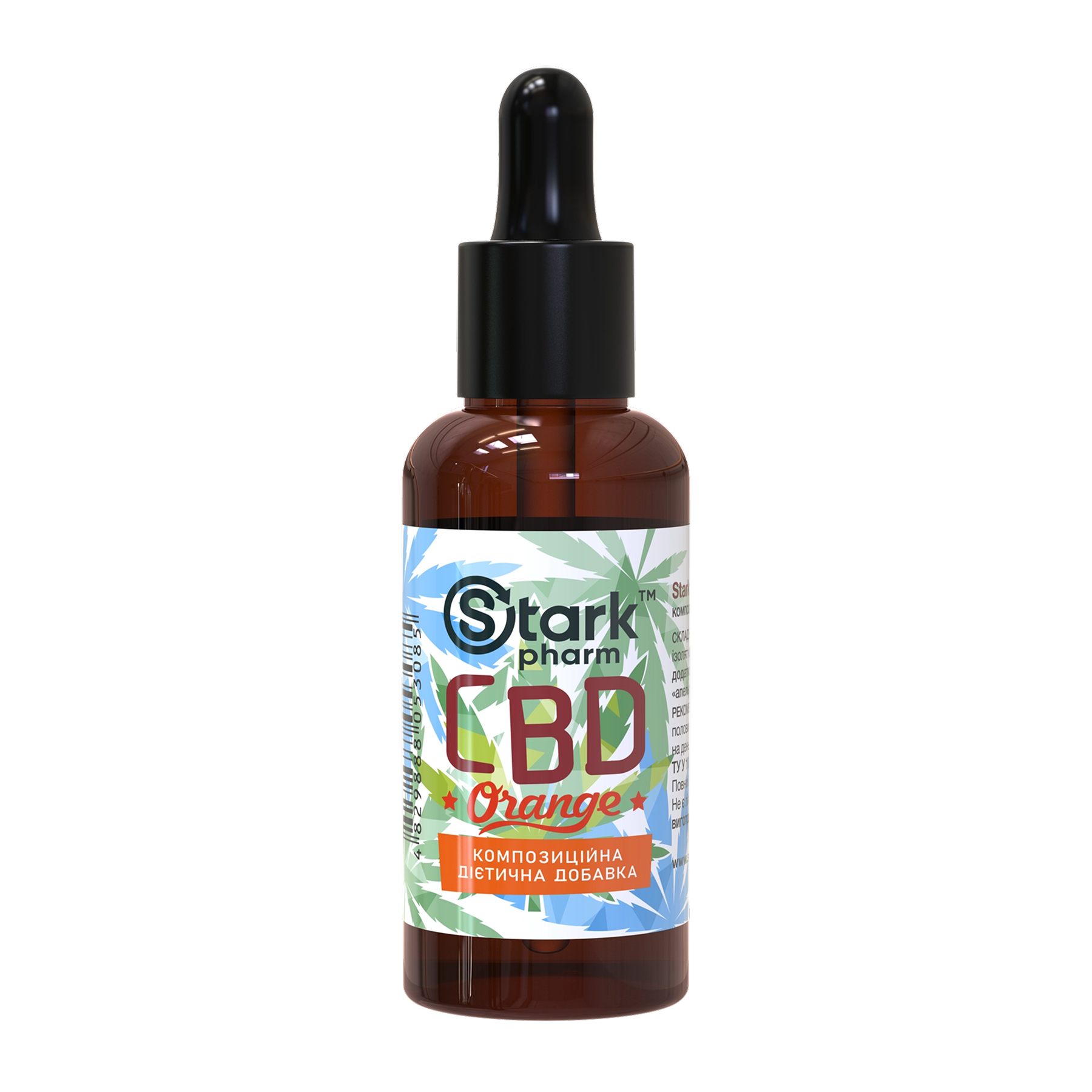 Масло CBD Stark со вкусом апельсина, 30 мл