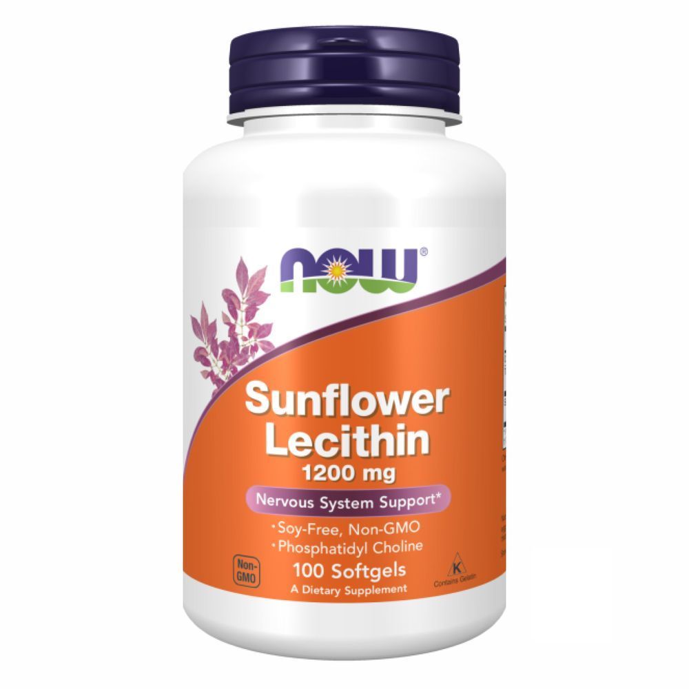 (12.02 Ожидание) Sunflower Lecithin 1200 mg - 100 sgels