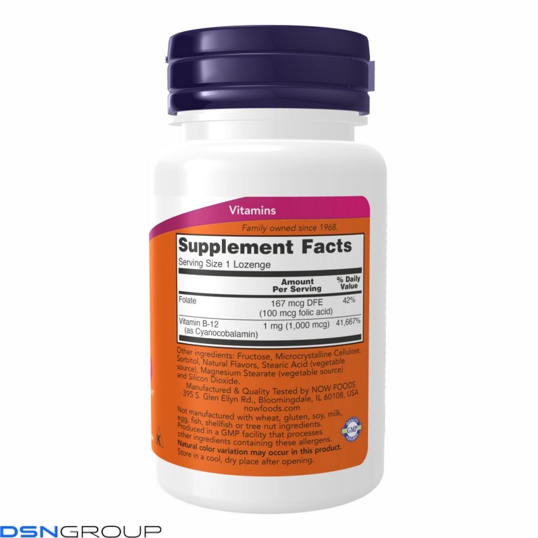 (12.02 Ожидание) B-12 1000mcg - 250 lozenges