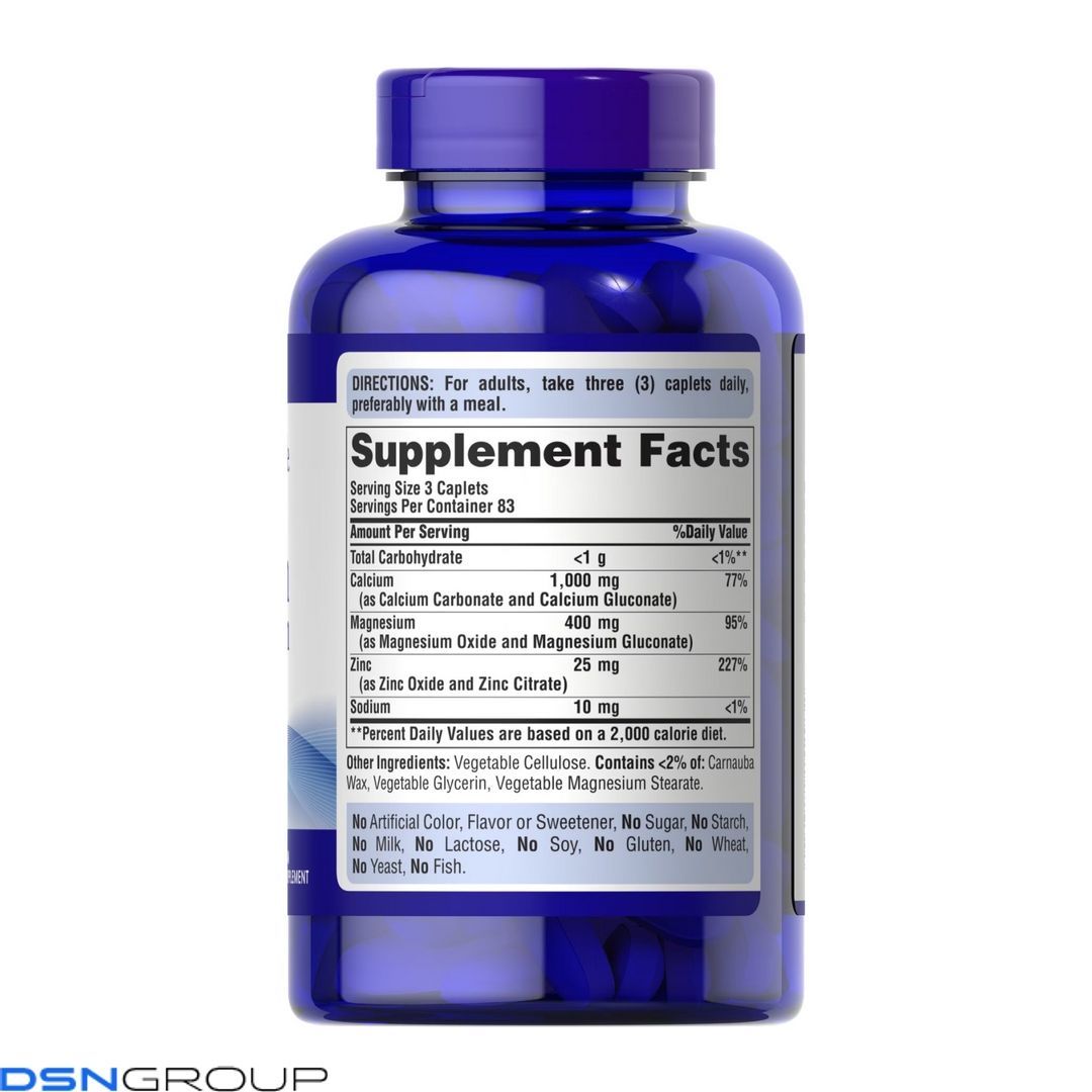 Calcium Magnesium Zinc - 250 caps