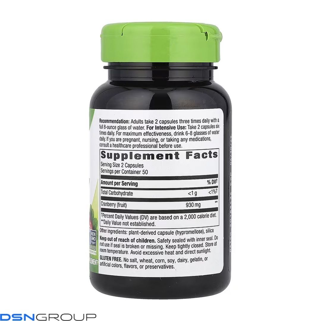 Cranberry Fruit - 100 vcaps