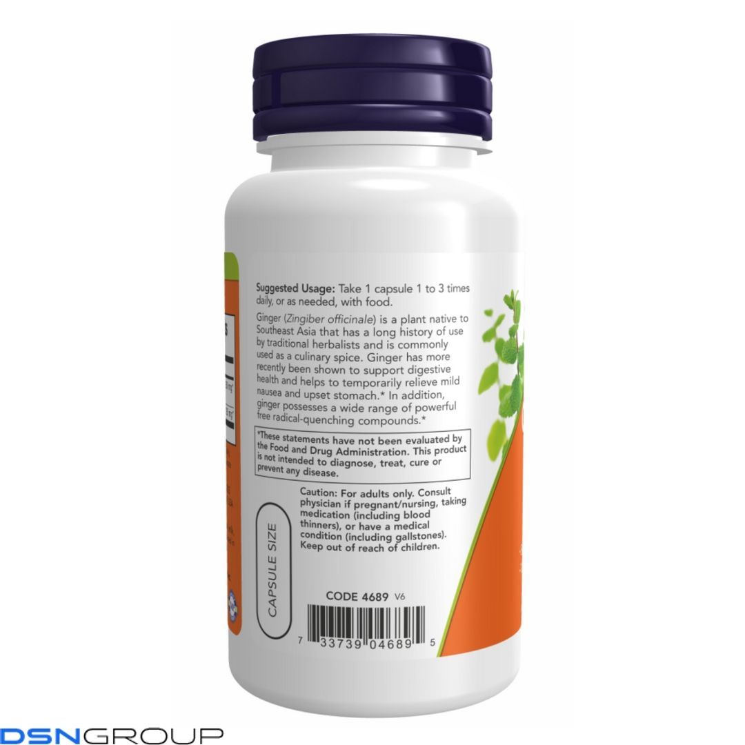 Ginger Root Extract 250mg - 90 vcaps