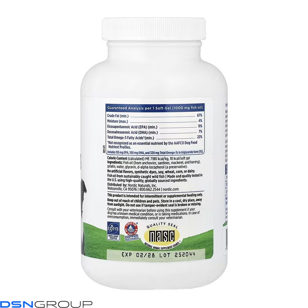 Omega-3 Pet - 180 softgels