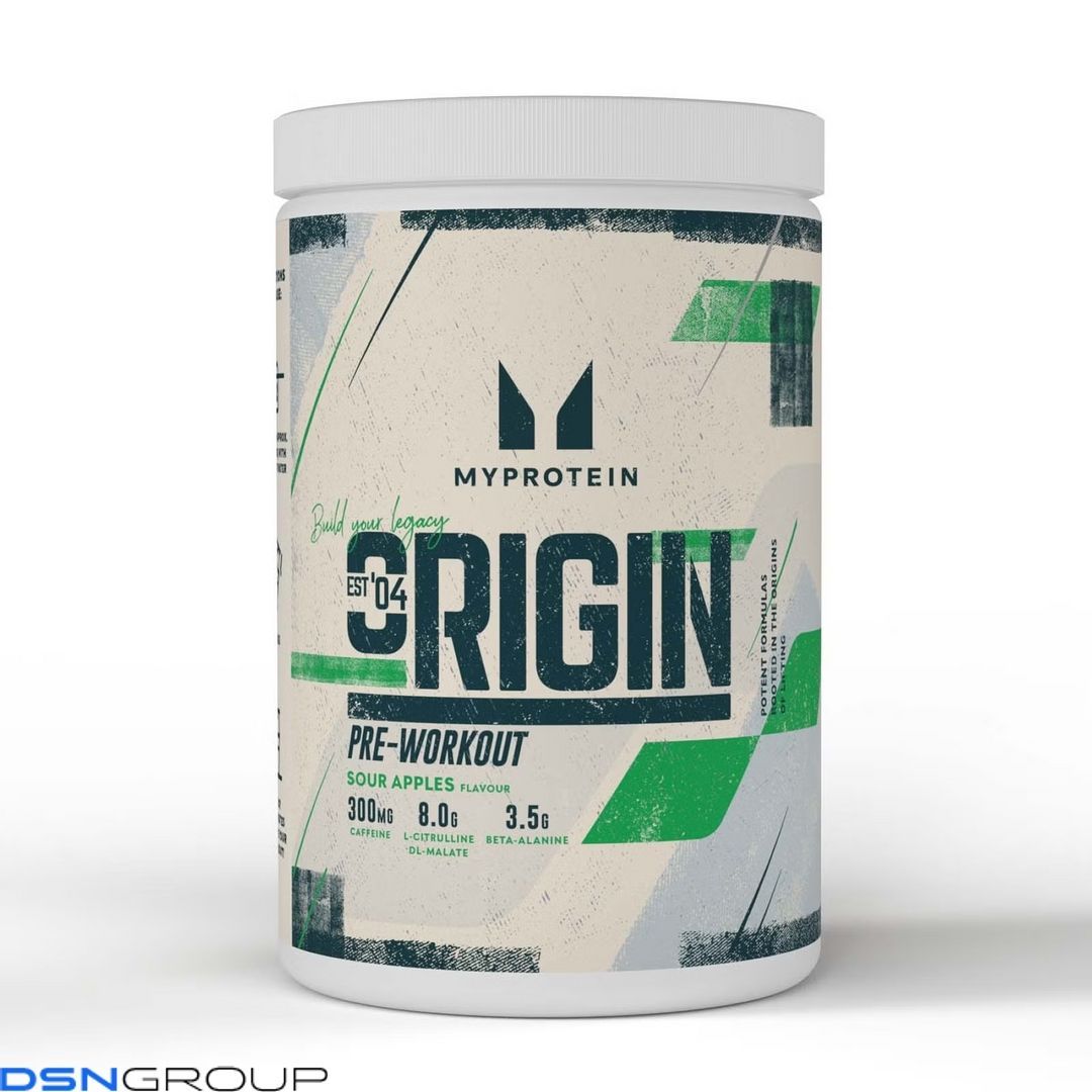Origin Pre-Workout - 600g Sour Apple 2023-10-7590 фото Origin Pre-Workout - 600g Sour Apple