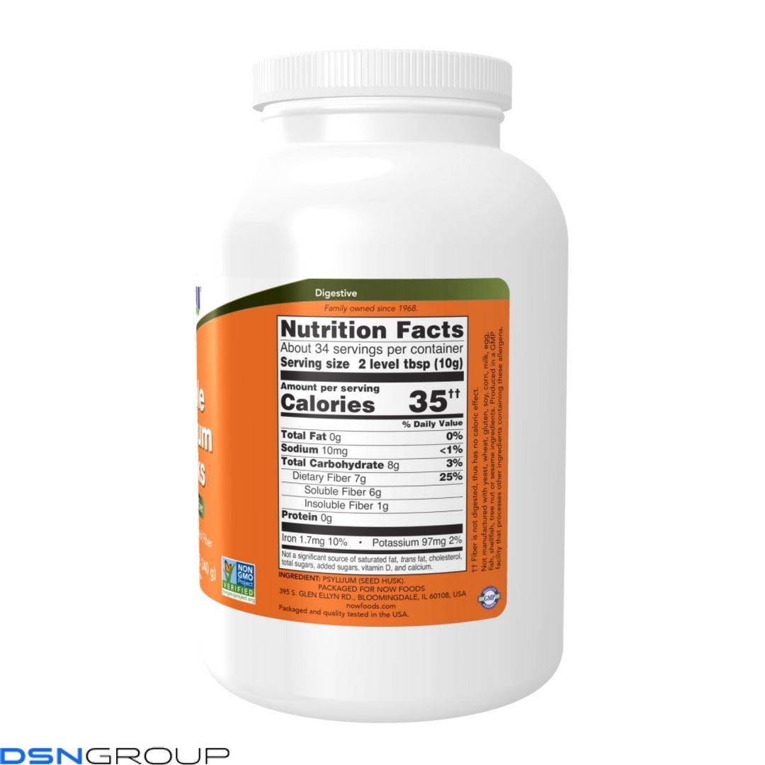 Psyllium Husks, Whole - 340g