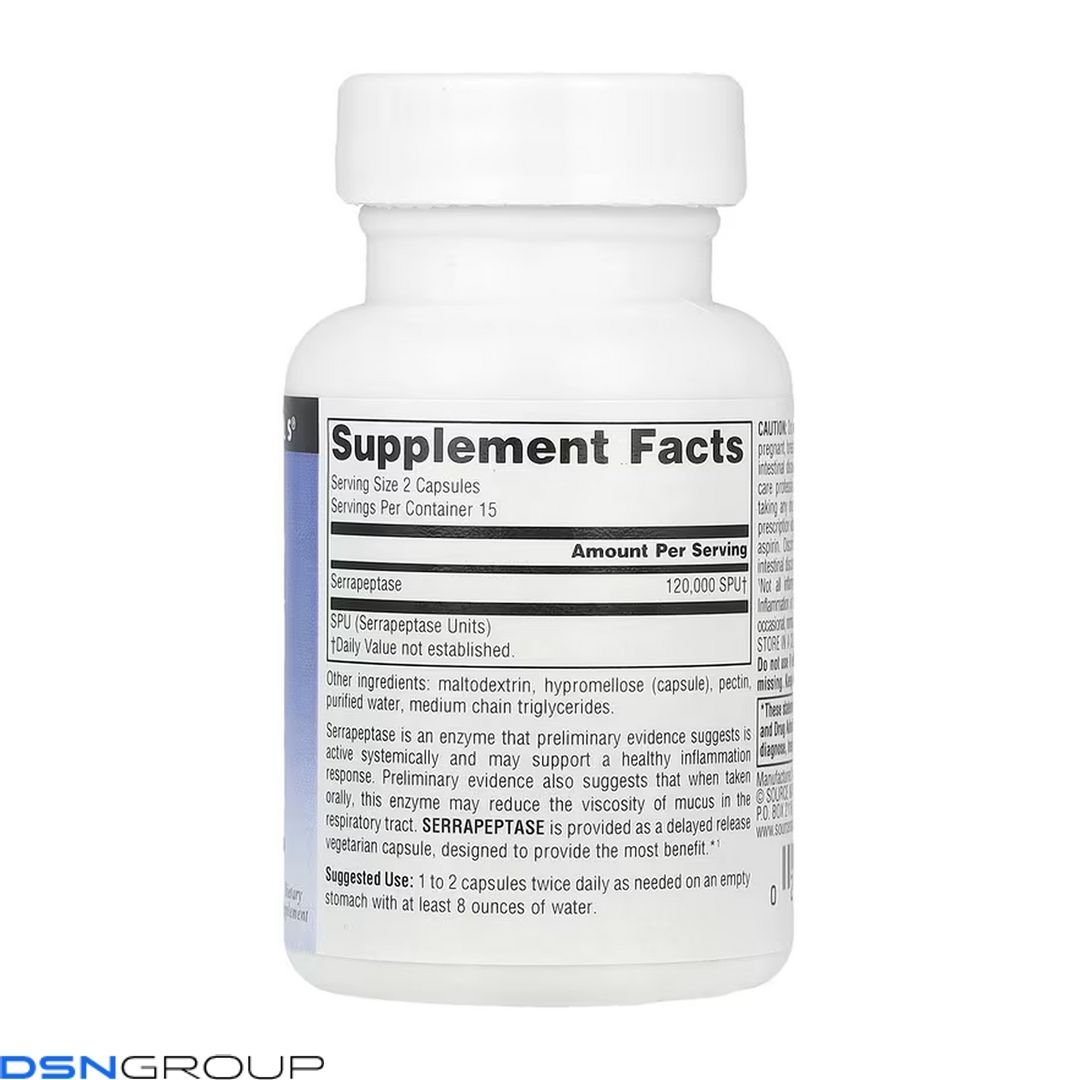 Serrapeptase - 30 caps