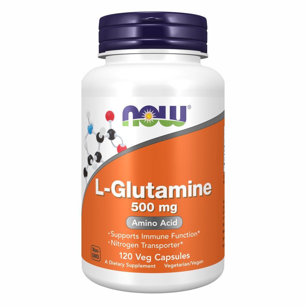 (12.02 Ожидание) L-Glutamine 500mg - 120 vcaps