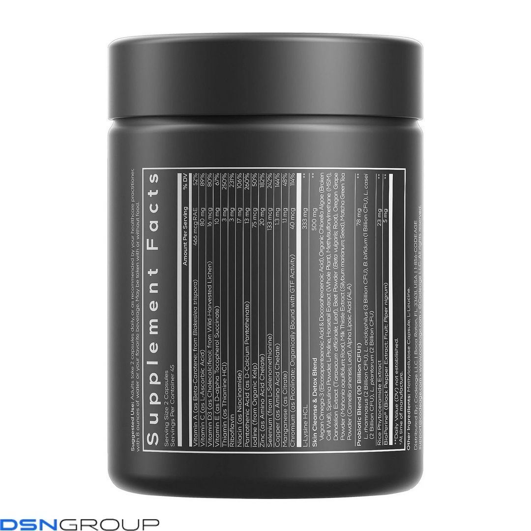 Clearface Vitamins+ - 90 vcaps