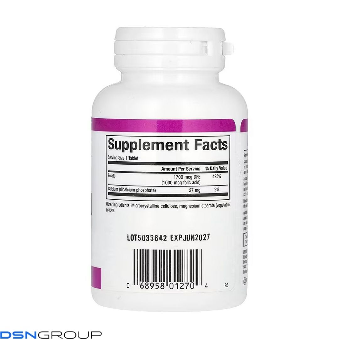 Folic Acid 1mg - 90 tabs