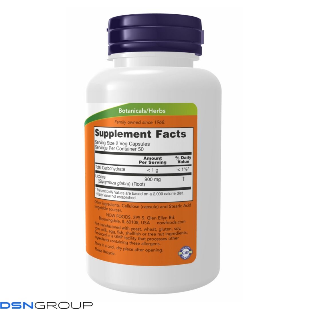 Licorice Root 450mg - 100 vcaps